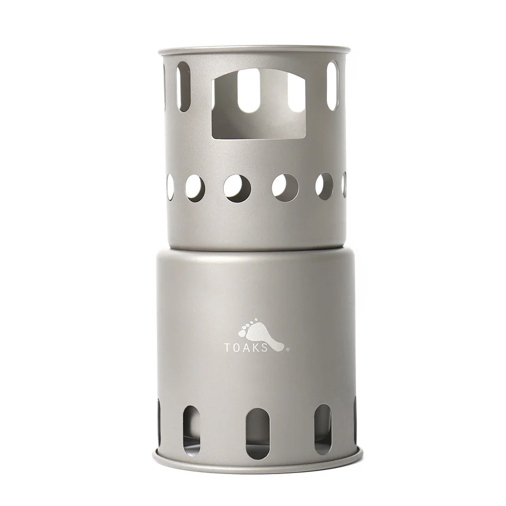 Toaks Titanium Backpacking Wood Burning Stove Small Backwoods